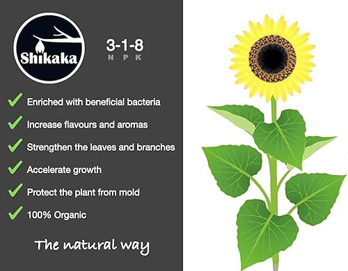 Miniatura 4 de Shikaka - Polvo de potencia - Extracto de guano de murciélago preparado Extracto de té de abono orgánico Mezcla de fertilizantes potenciadores de