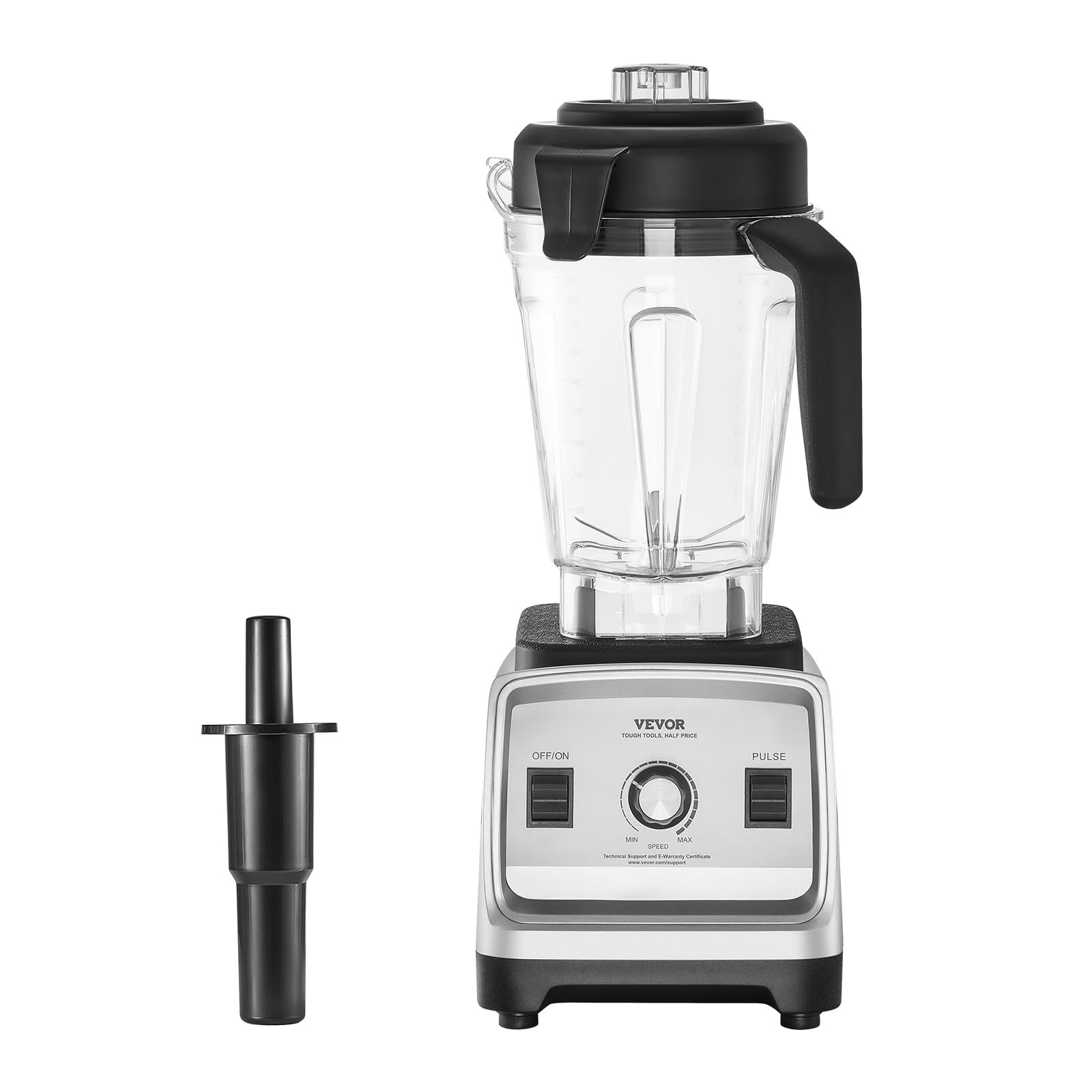 VEVOR Blender do napojów mrożonych 85 uncji 1600 W, blender elektryczny z mocnym silnikiem, wielofunkcyjny mikser do przetwarzania żywności do smoothie do soków do kuchni baru restauracji