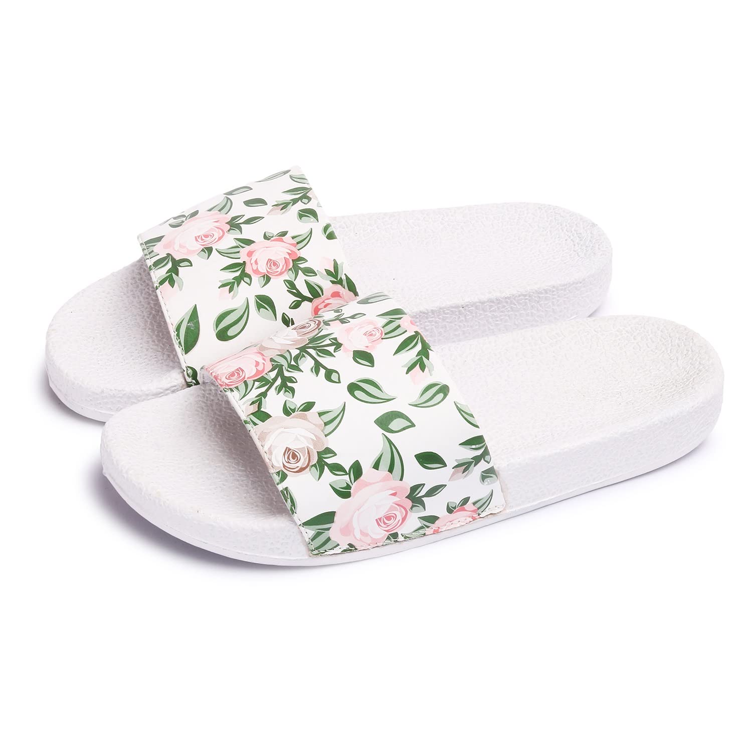 AVNCLAN Womens & Girls Casual Outdoor,Indoor,Walking Flipflops Slippers/Sliders/Slides for Girls/ladies (White, numeric_3) (B0B8STPRBL) Amazon Price History, Amazon Price Tracker