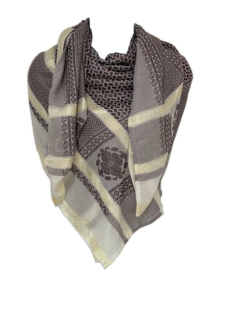 Trees Of The LandArab Shemagh Keffiyeh Middle Eastern Head Scarf Neck Wrap Traditional Culture Cotton Unisex