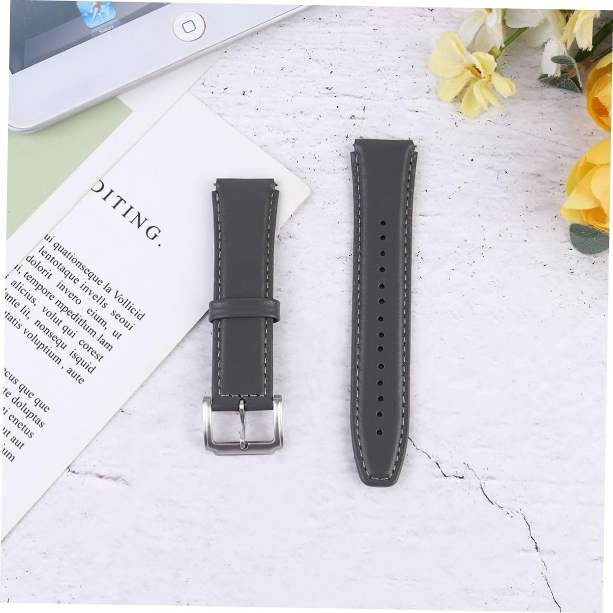 OSALADI 2 Uds B5 Correa De Reloj Pulsera De Cuero De Repuesto Reloj Pulsera Reloj Inteligente Para Mujer Reloj Para Hombre Inteligente Correas De Reloj Para Relojes De Hombre Miss Correa