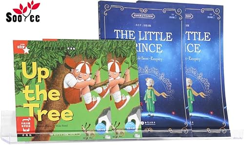 Sooyee 43237-2 6 Pack 15 Inch Acrylic Invisible Kids Floating Bookshelf thumb #4