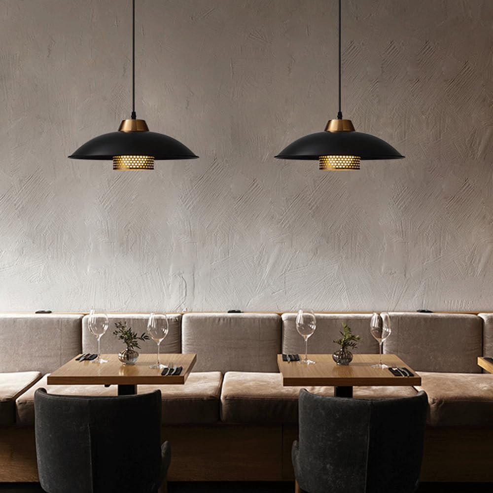 Retro styl industrialny żelazna lampa wisząca, jednogłowicowa oprawka E27, konfigurowalny klosz do żyrandola sufitowego, dekoracyjna oprawa do przedpokoju lub balkonu
