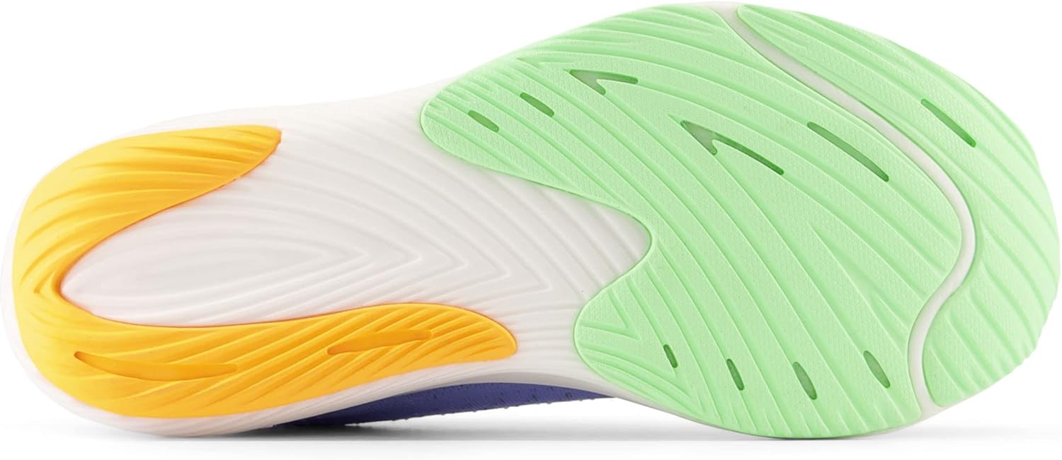 New Balance Women's FuelCell Rebel v3, Size: 6.5 Width: B Color: Vibrant Violet/Victory Blue/Vibrant Spring Glo - Image 6