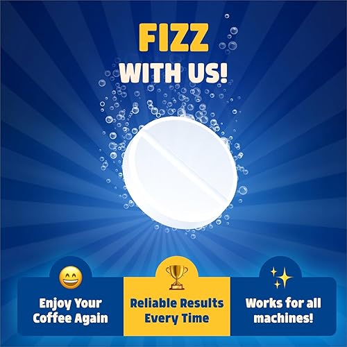 Miniatura 4 de Descalcificador para cafetera, tabletas para máquina de café fáciles de usar compatibles con todas las principales marcas, tabletas descalcificantes