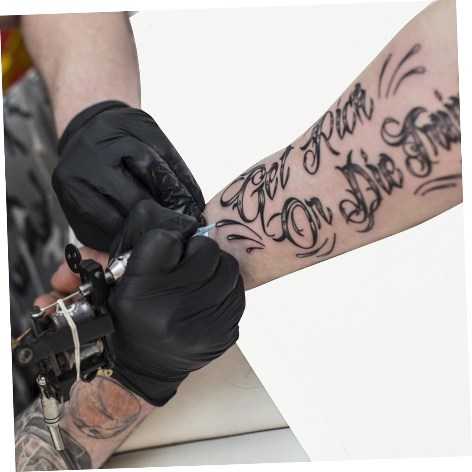 125pcs Nail Art Pad Disposable Manicure Table Mats Salon Nail Table Mat De