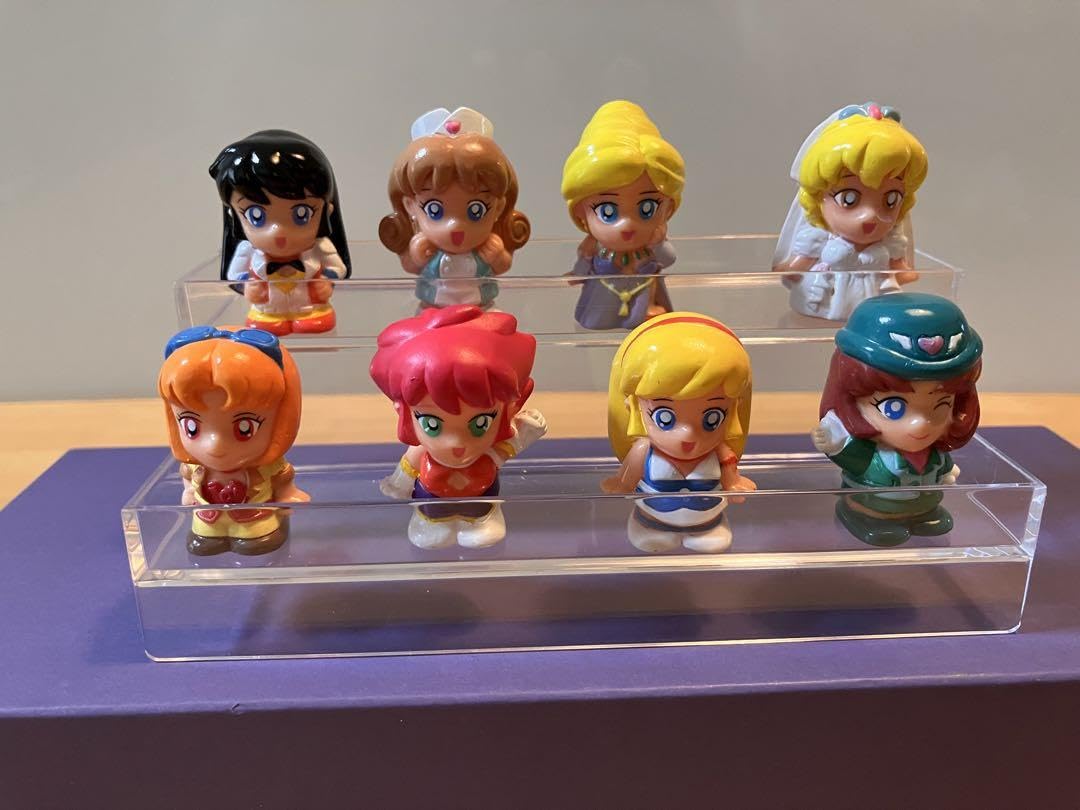 Amazon.co.jp: キューティーハニー ガシャポン ソフビ指人形8種フル