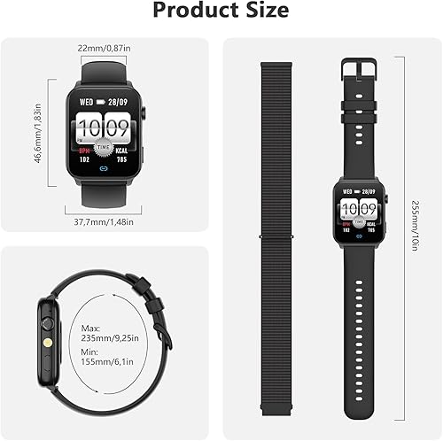 Miniatura 8 de Blackview Reloj inteligente para hombre