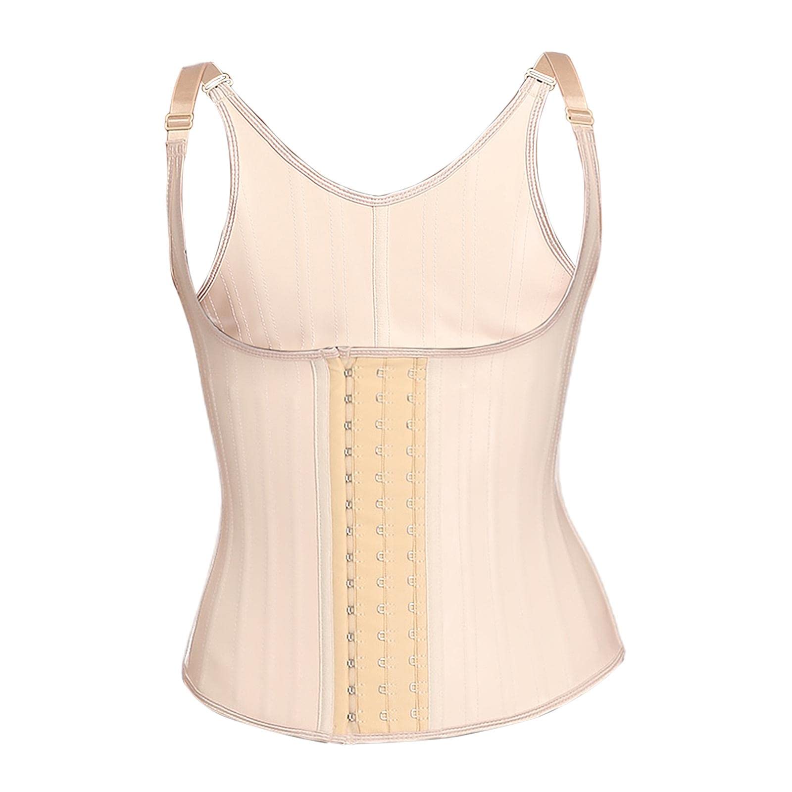 MERISHOPP® Women Waist Trainer Corset Vest Cincher Slimming Belt Body  Shaper Skin 2XL |Shapewear for Women |top |Tummy Tucker Women Shapewear  |Tank