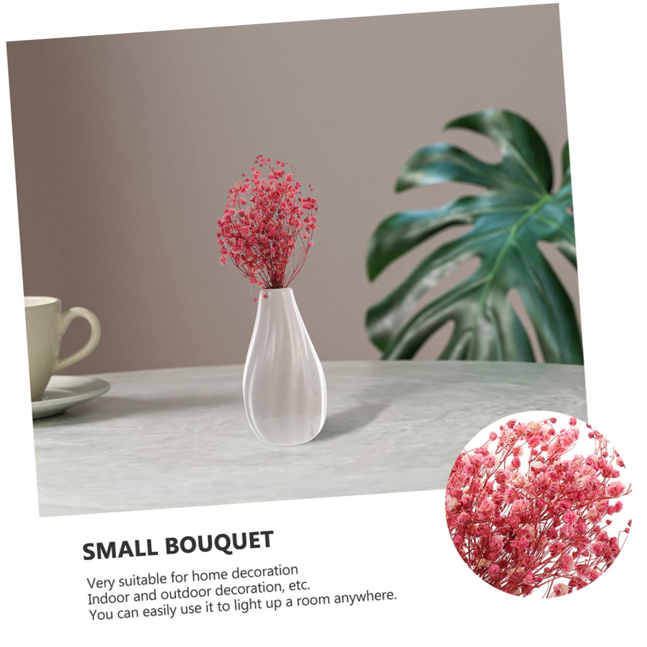 PRETYZOOM 30stücke Trockenblumenstrauß Aus Künstlichem Gypsophila Hochzeits Und Heimdekoration Blumenarrangements Für Vasen Langlebig Und Pflegeleicht Fotorequisit