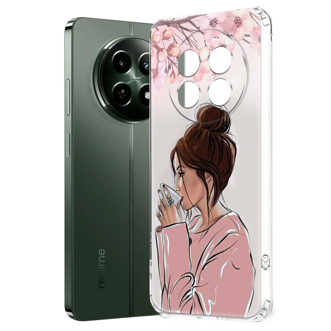 Fashionury Silicone Designer Printed Back Case Cover for Realme 12x 5G -D0052 (B0D17FHQL5) Amazon Price History, Amazon Price Tracker