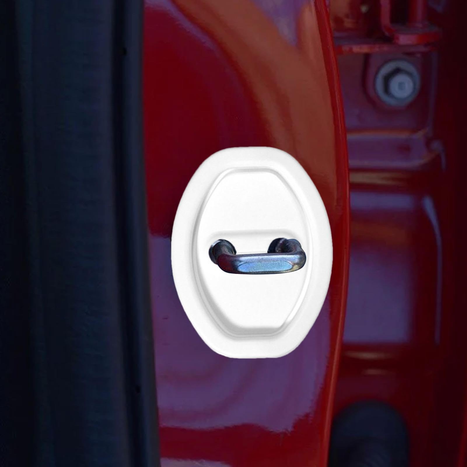 coperturaChiusura Portiera Auto – 4 Pezzi Misura Universale, coperturaProtettiva serraturain Silicone, coperturaAntiruggine per serraturaPortiera con Riduzione del Rumore e Protezione