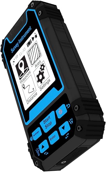Mini Land Survey Meter High Accuracy Handheld Area Measurement Tool for Construction Workers