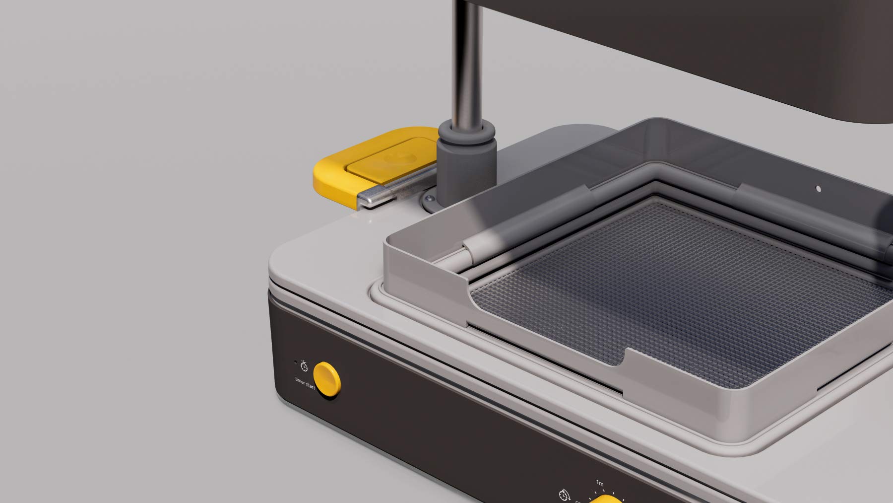 Mayku Protezione termica, prototipo coperchio in acciaio inox per test di progettazione, per Mayku FormBox e materiali specializzati