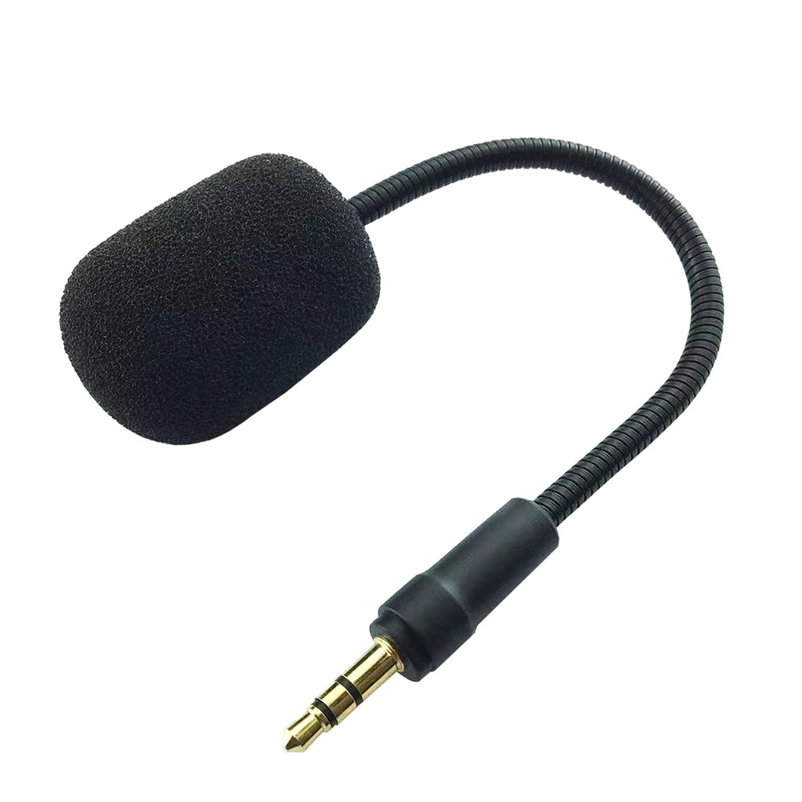 Jazuaiao Detachable Microphones Mics for Go Gaming Headsets Cancelling Mics 3.5mm Jacks Canceling Gaming Microphones