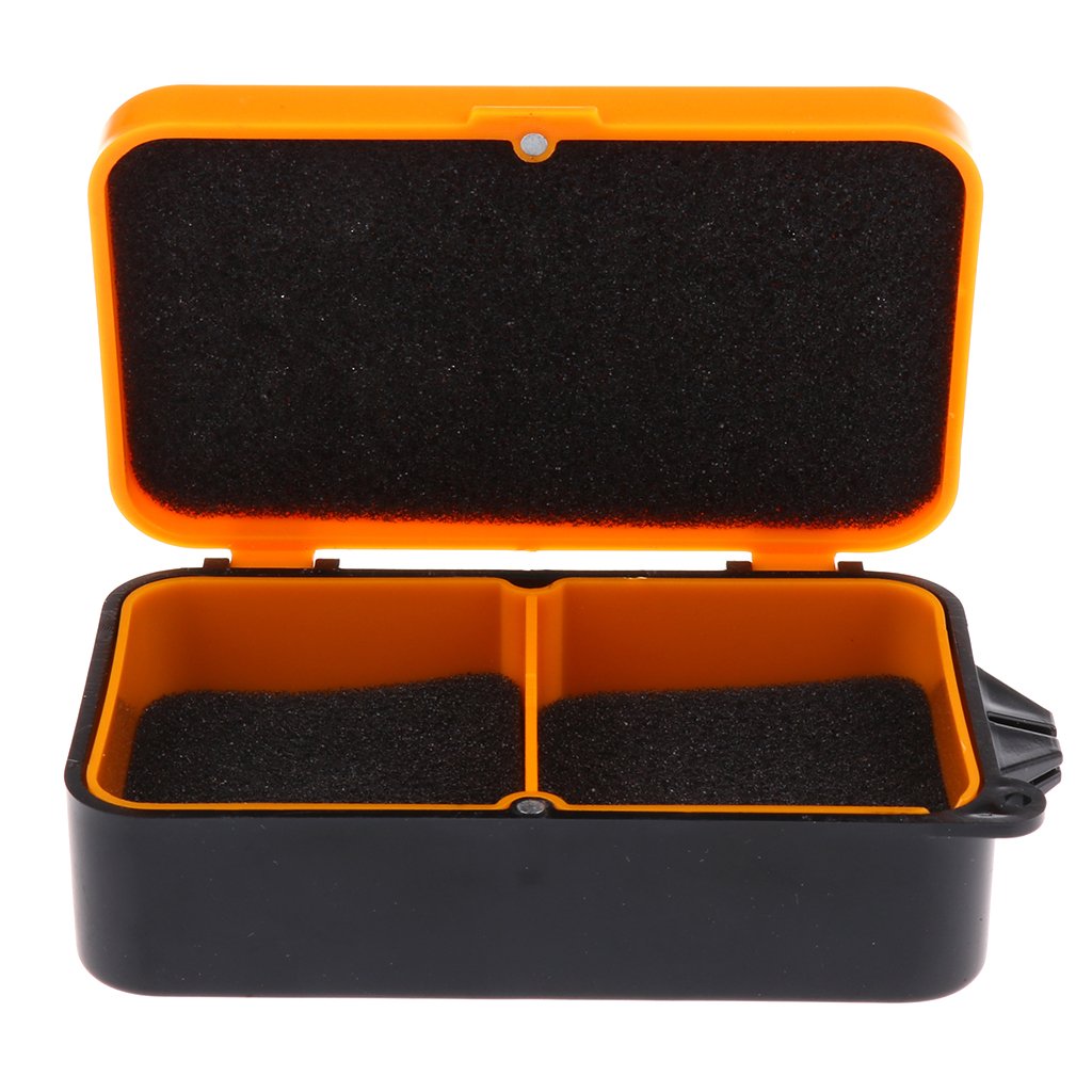 DovewillPortable Fishing Tackle Box Maggot Earthworm Worm Bait Lure Storage Case - M