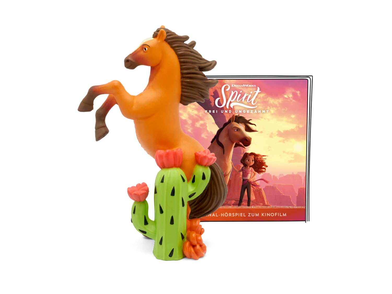 tonies Audio Figures for Toniebox, Spirit - Free and Untamed, Audio Play for Children from 3 Years, Playing Time Approx. 61 Minutes