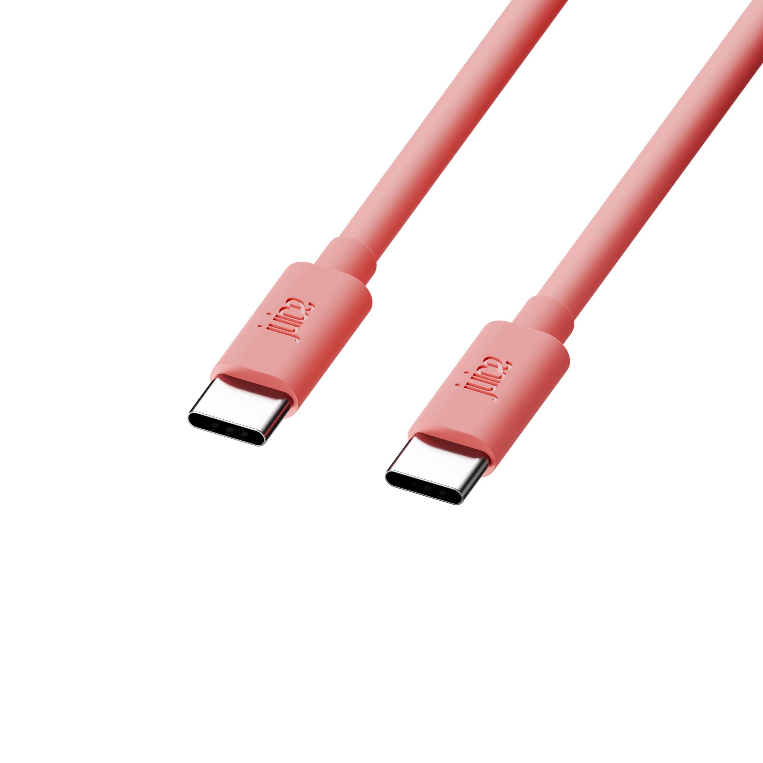 Juice USB-A to USB-C Cable 1m, Fast Charging & Sync Lead – Long Durable Type-C Charger for iPhone 17/17 Pro / 17 Pro Max, Samsung Galaxy S25 Ultra / S24, Pixel 9, iPad & More – Coral