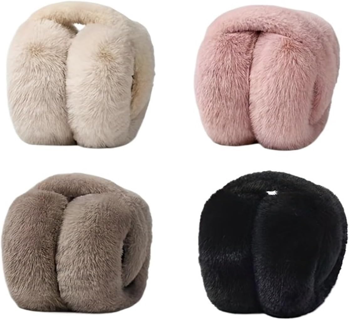 Women's Winter Ear Muffs Ear Cover Fit for winter Outdoor Cold Ear-Muffs Folding Earflap