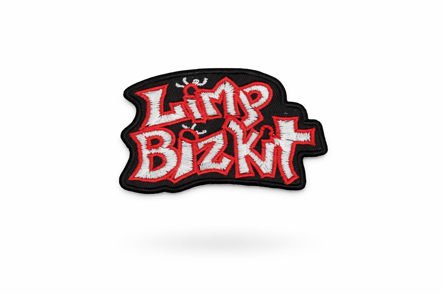 Limp Bizkit Nu Metal Band Patch Badge Embroidered Iron on Applique Patch Accessory