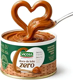 Doce Leite Viçosa Zero Adição Açúcares e Lactose 400gr