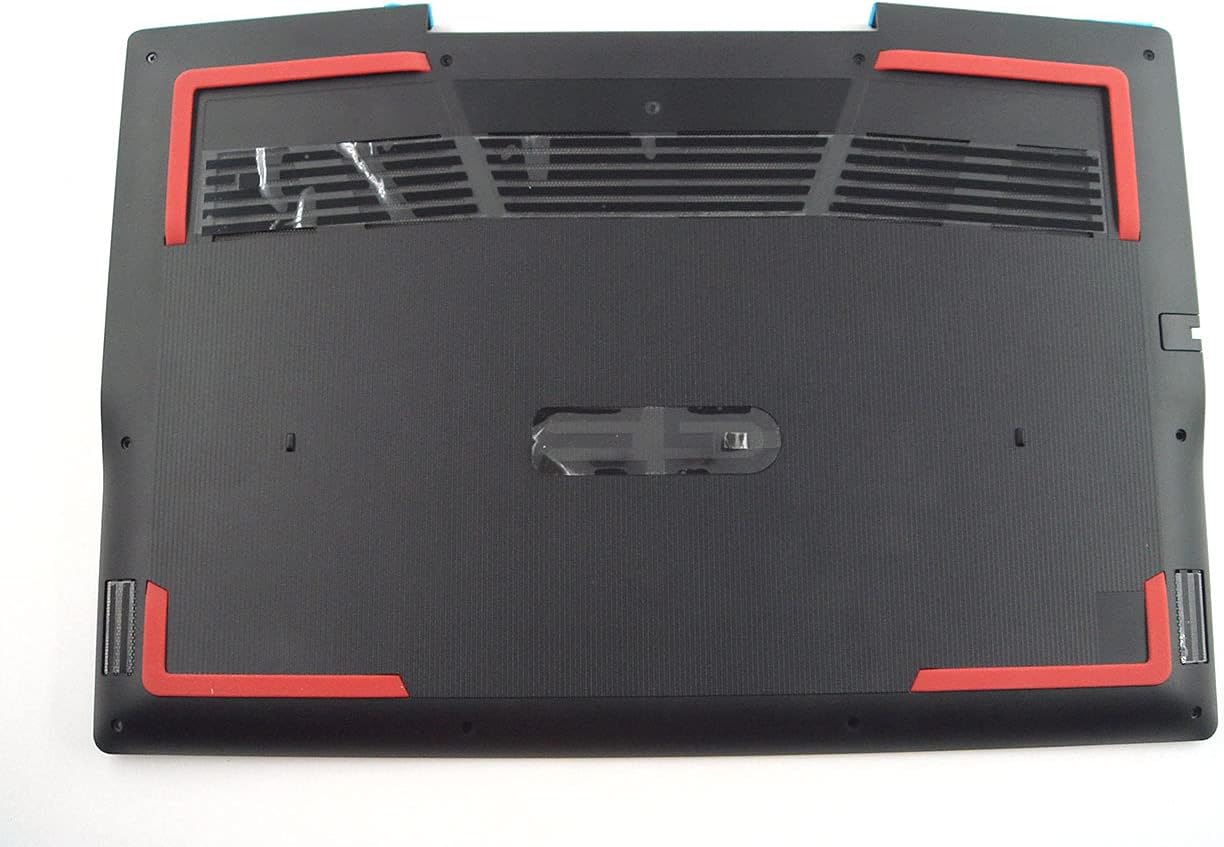 Parts for DELL G Series G3 15 3590 3500 Base Cover Bottom Lower Case Red Feet 08XMWC