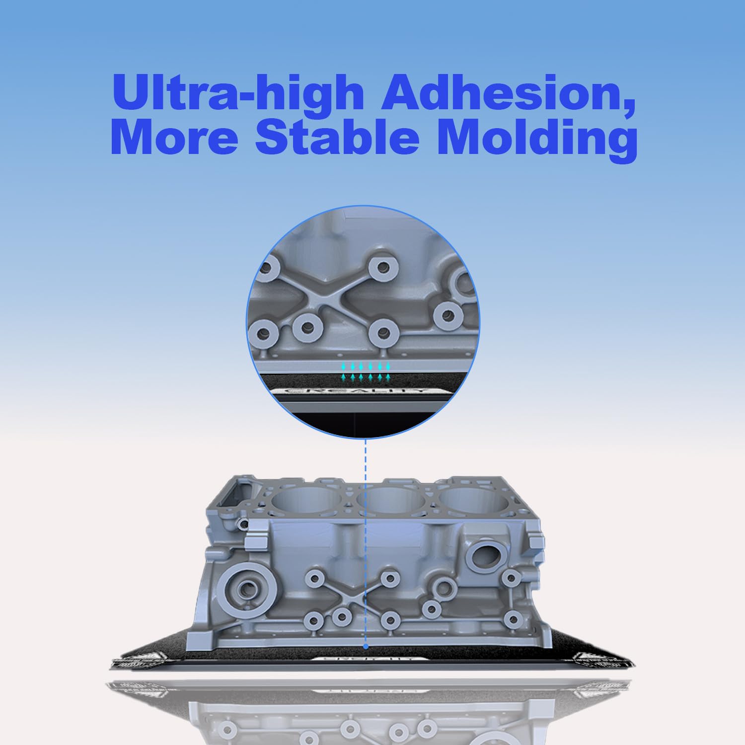 Creality K1C Piastra costruzione satinata Foglio PEI con ugello pulizia 235x235 mm Piattaforma stampa flessibile per K1C / Ender 3S1/3 S1 Pro/3 Neo/3 V2 Neo/5 S1/3V3 SE/K1/KE
