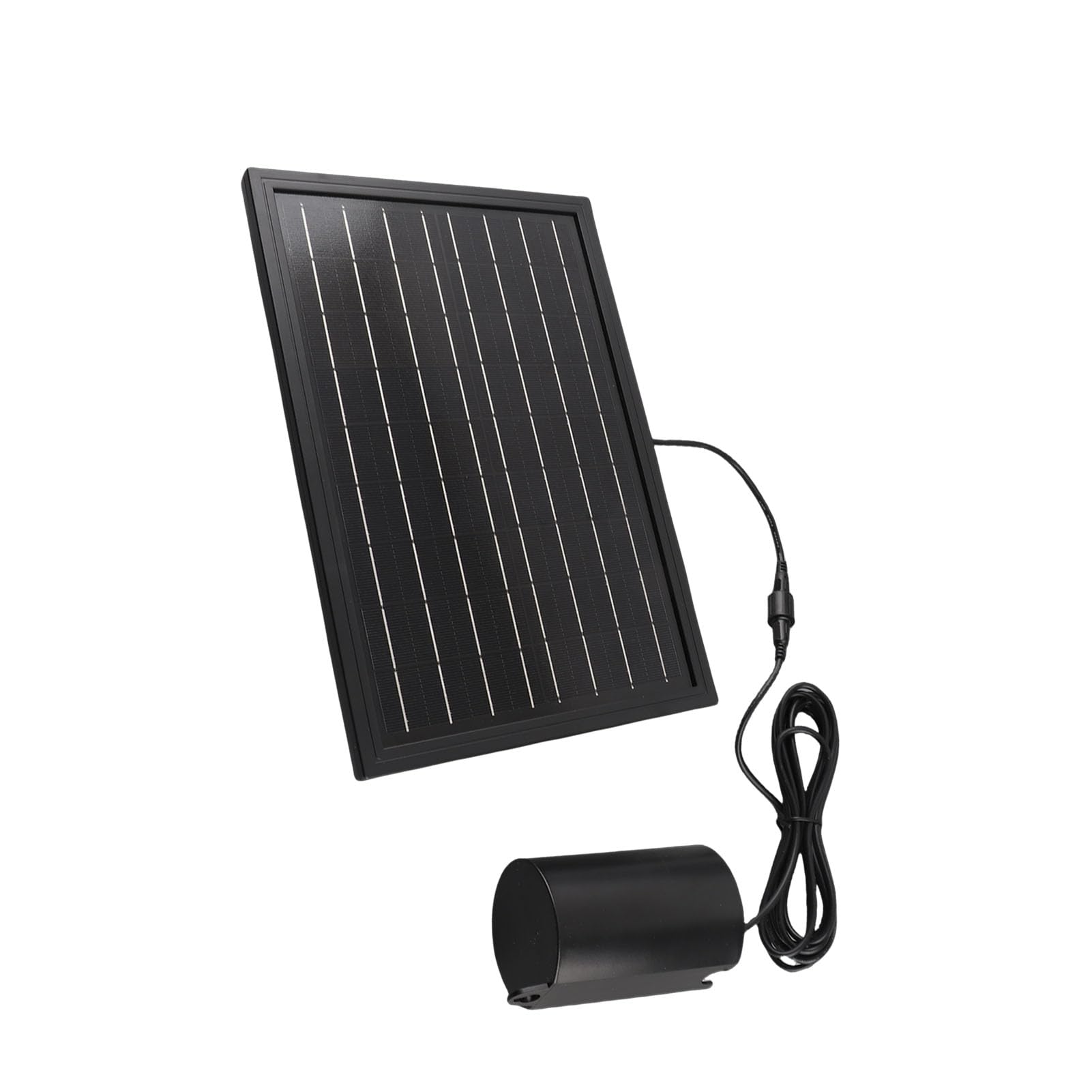 Zunate Aireador Solar para Estanque 8W 10V |Bomba de Aire de Oxígeno con Batería de 2400mAh IP64 Resistente Al Agua para Pecera