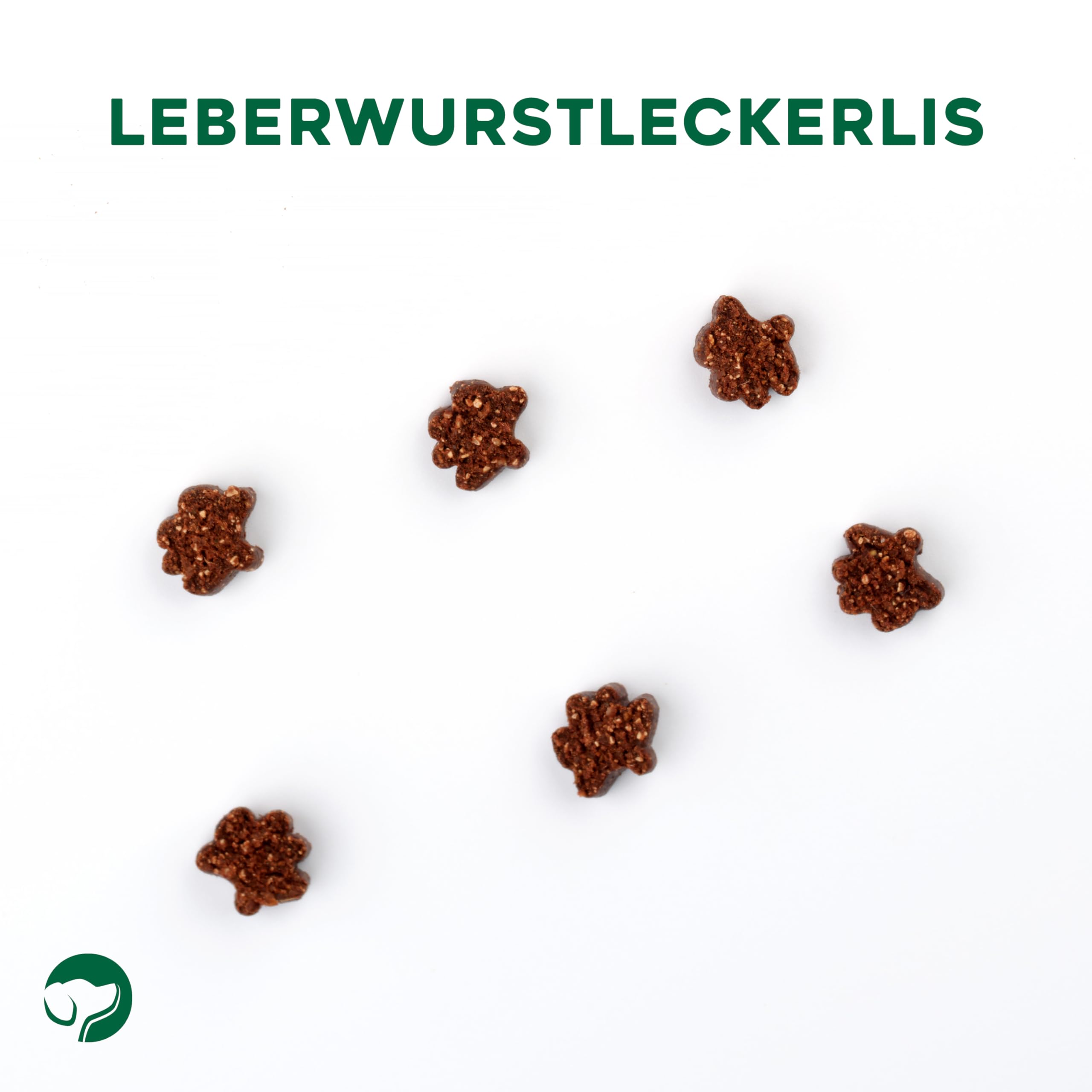 Topdog Leberwurst Leckerli für Hunde - 20 x 80g Kleine Happen - 100% Natürlich Ohne Zusatzstoffe - Ideales Hundeleckerli als Belohnung oder für das Training