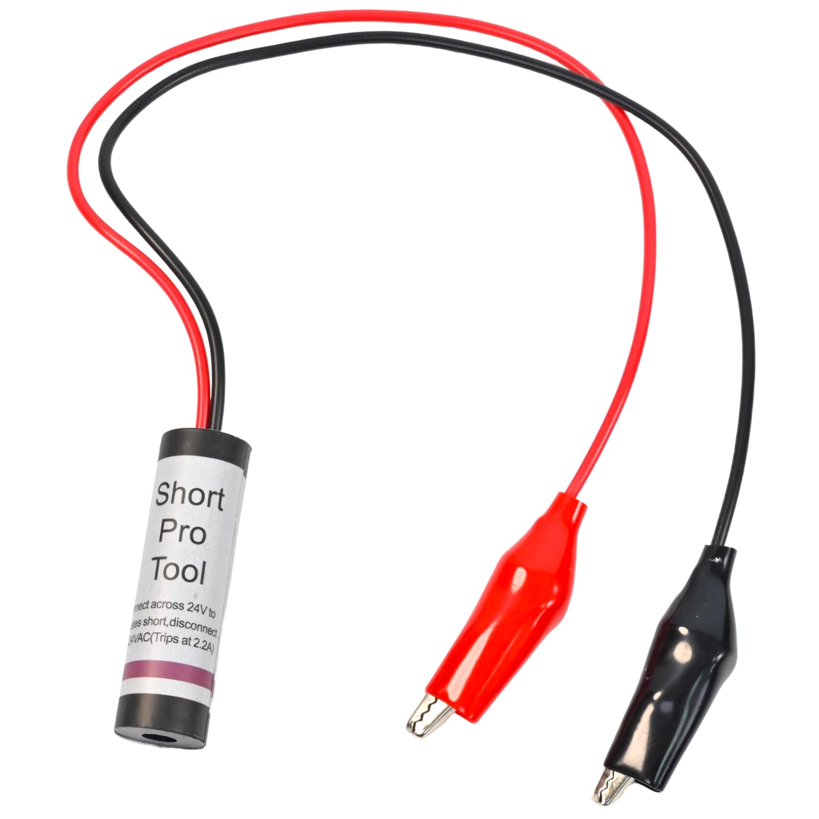 Short Pro Tool – 24 V AC tester zwarć do szybkiego lokalizowania zwarć w ochraniaczu bezpieczników CVC, tester krótkoobwodowy, zestaw bezpieczników z możliwością resetowania w zestawie
