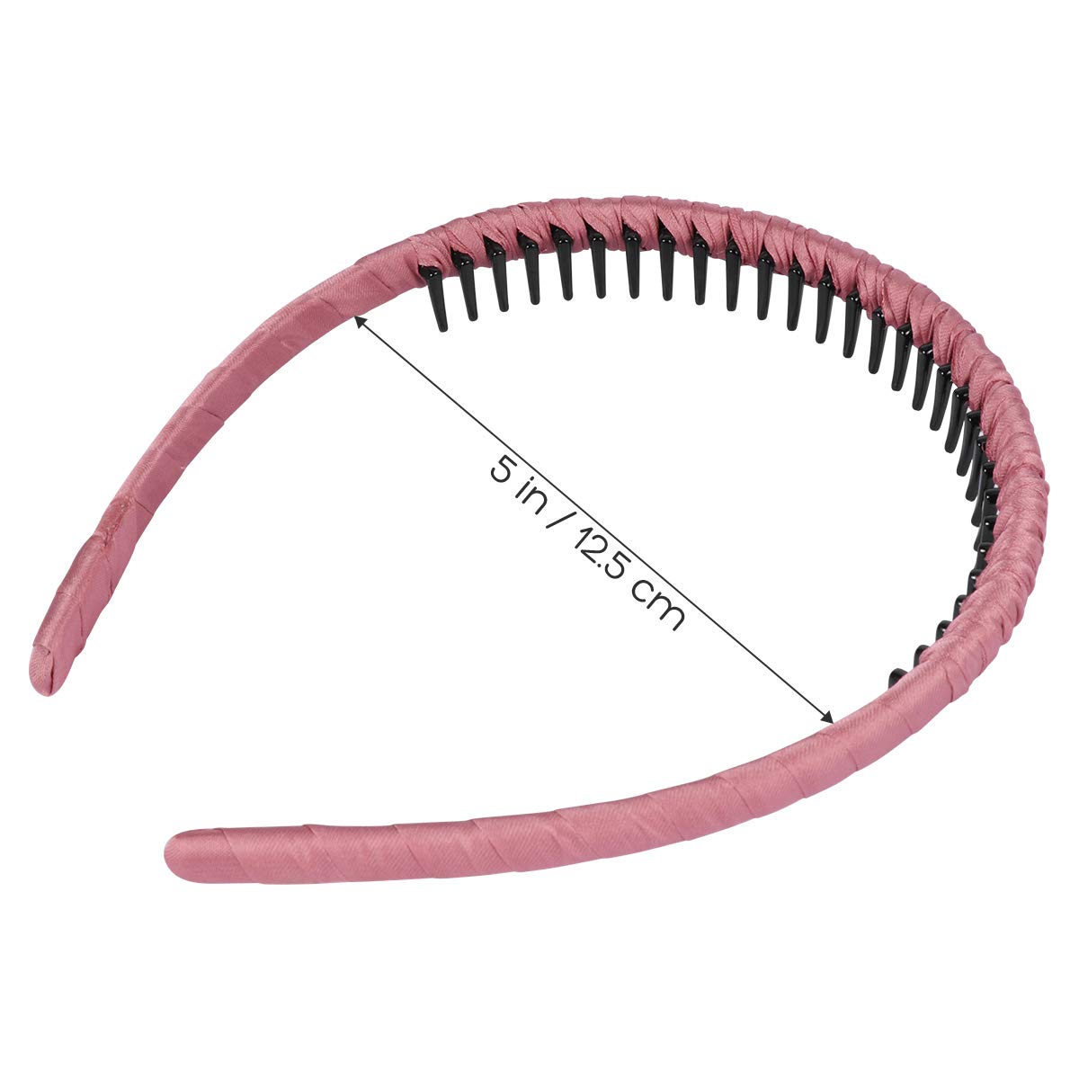 FRCOLOR 6pcs Teeth Comb Headband Girls Headbands with Teeth Colorful Teeth Headbands for Women or Girls