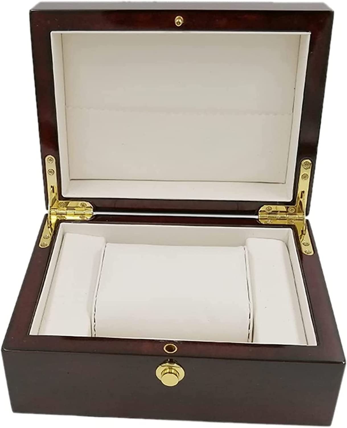 TIANQIHAO Solid Wooden Watch Box Watches Display Case Business Watch Storage Organizer With Removable Cushion