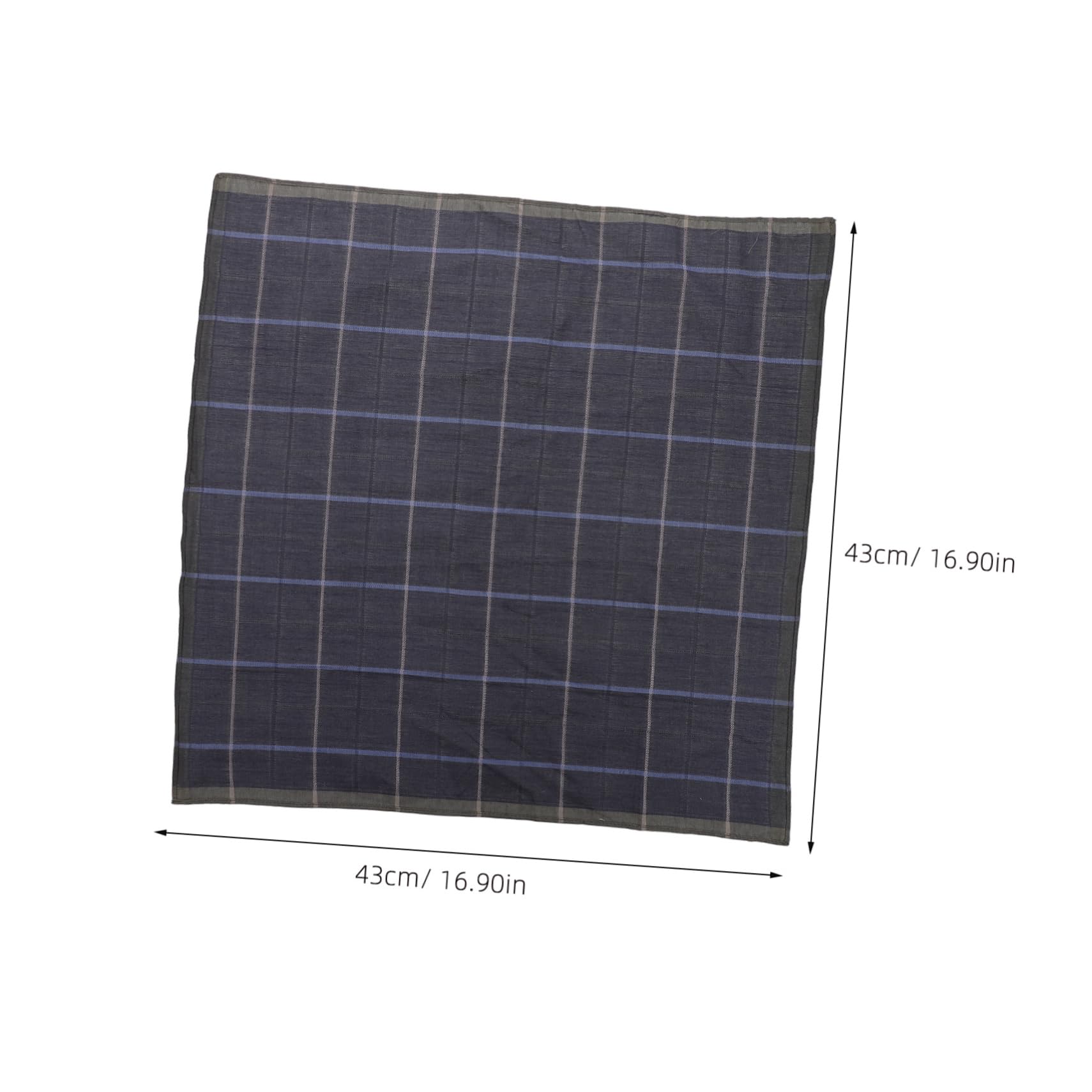 BESTYASH Thick Cotton Handkerchiefs Men's Pocket Squares Vintage Style Soft Breathable Great Fashion