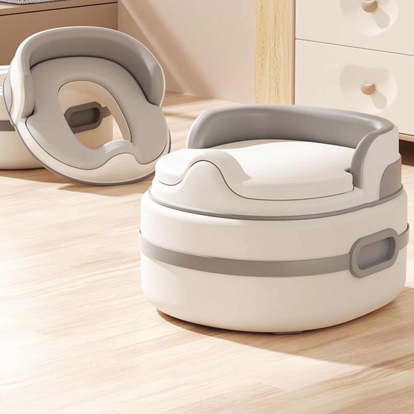 Vasino Portatile per Bambini Seduta Ergonomica Confortevole | Toilette Per L'Infanzia Trasportabile Per Uso In Viaggio Campeggio All Aperto Casa E