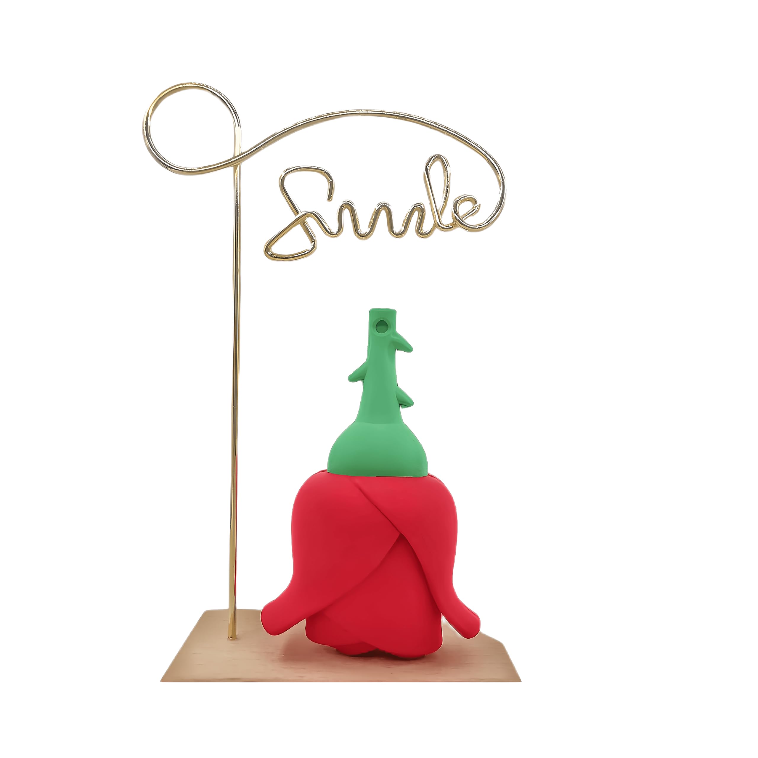 WooTeck 128GB Cartoon Lovely Rose Flower USB Flash Drive,Red