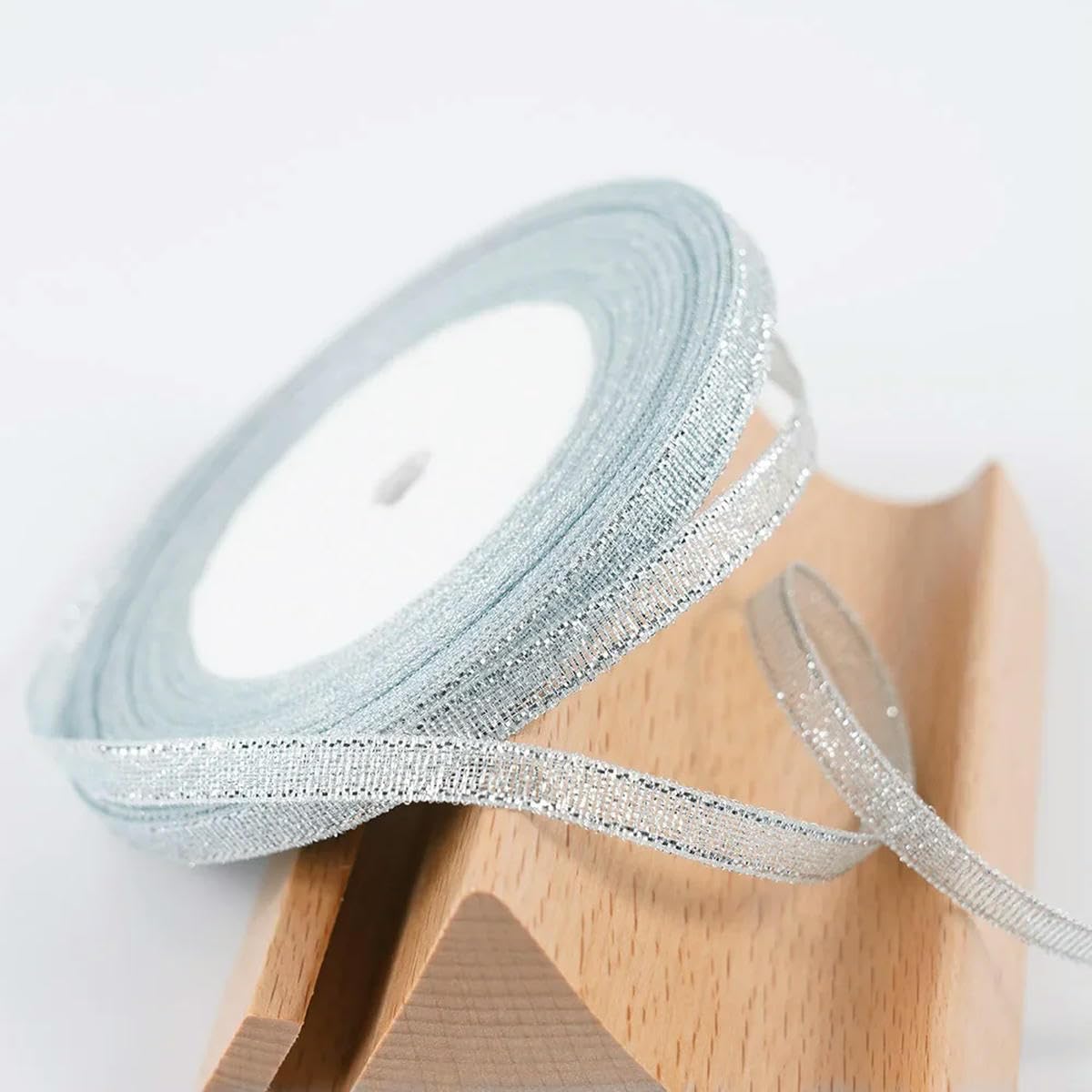 CIVIOOH 22 meters/roll 6mm Ribbon DIY Bow Crafts Gift Wrapping Bouquets Party Decor Ribbons