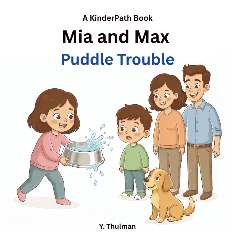Mia and Max Puddle Trouble: A Gentle Story About Learning From Mistakes (KinderPath)