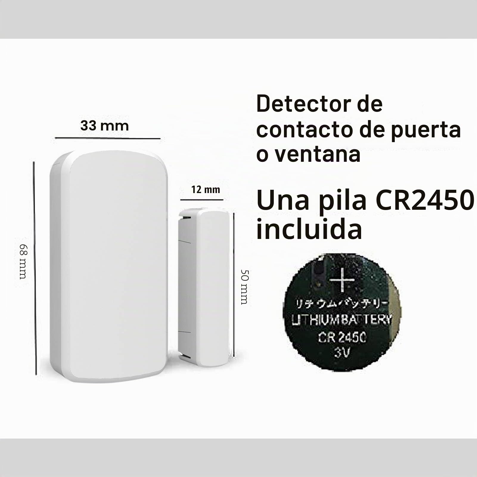 Wolf-Guard Alarma de Sirena Solar Inalámbrica 110 dB con 2 Sensores de Movimiento, 3 Sensores de Puerta y 2 Mandos a Distancia | 2 Sensores de Movimiento, 3 Sensores de Puerta, 2 Mandos a Distancia