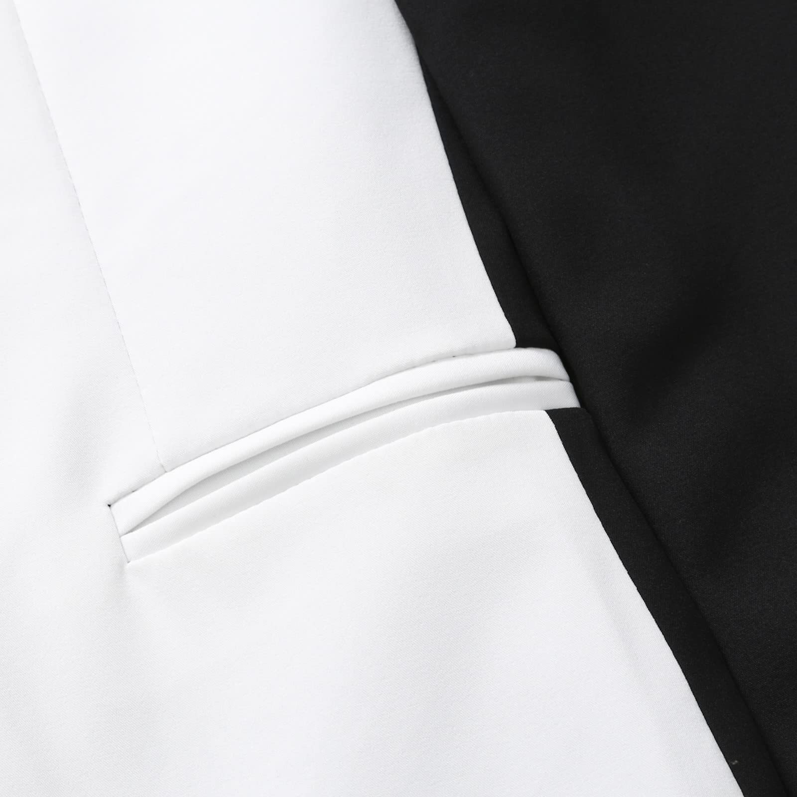 Abito da uomo con stampa risvolto di moda a petto singolo fibbia per abbigliamento e giacche da uomo Giacca riscaldante da uomo con batteria e cappuccio, Le Noir, XL