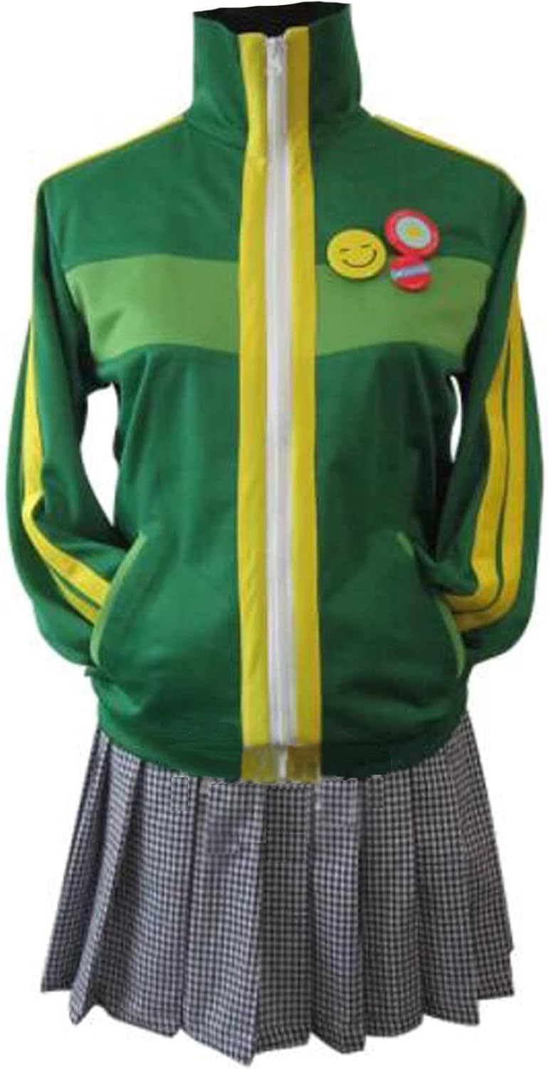 Poetic Walk Anime Cosplay Green Coat Skirt School Uniform Role Halloween Outfit Costume