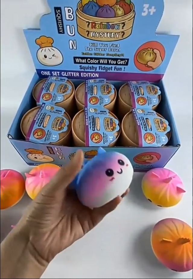 Amazon | LicoSop 激かわ まんじゅう スクイーズ おもちゃ マジカル