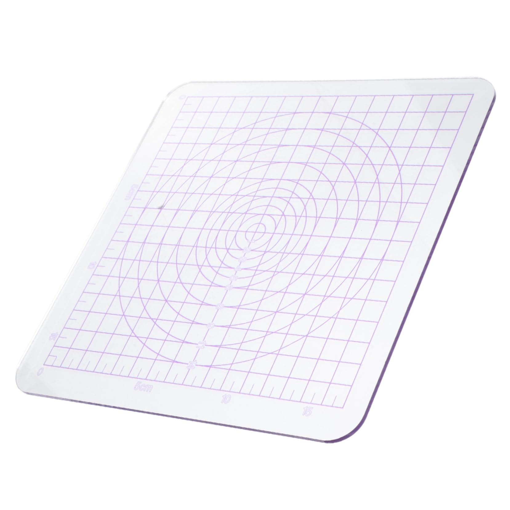 OSALADI Essential Clay Crafting Tool Square Pottery Press Board Acrylic Plate for DIY Sculpting Rolling Board Rounded Corners Versatile for Home or