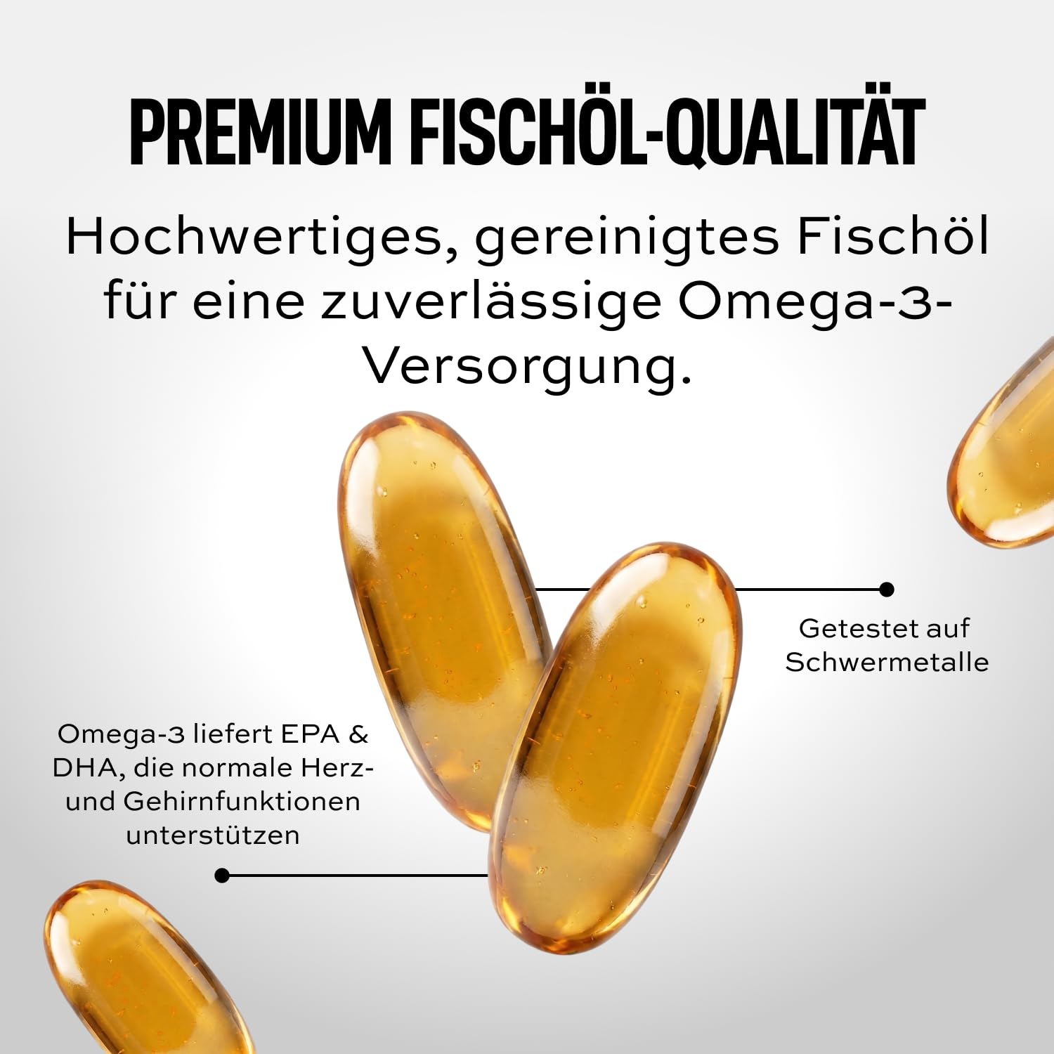 ESN Omega-3, 300 Kapseln + Vitamin D3 + K2, 120 Kapseln | Bundle aus hochdosiertem Fischöl, Vitamin D3 und K2