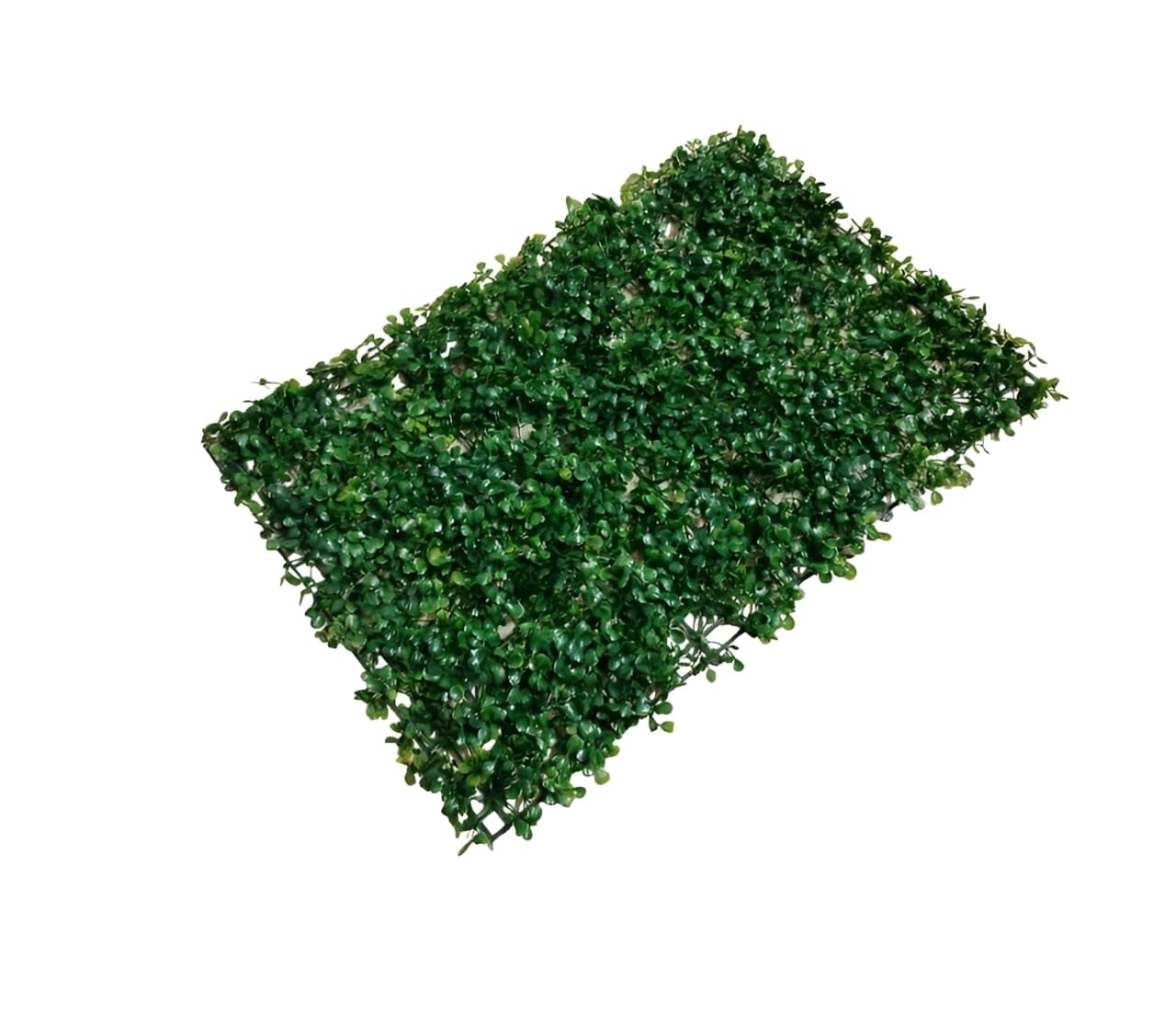 Artificial Grass Wall Mat Greenery Wall Backdrop for Festive/Ganpati/Balcony/Garden Decoration Grass Wall Decor with Leaf Shape Design (23.6X15.7In) (12)-image-1