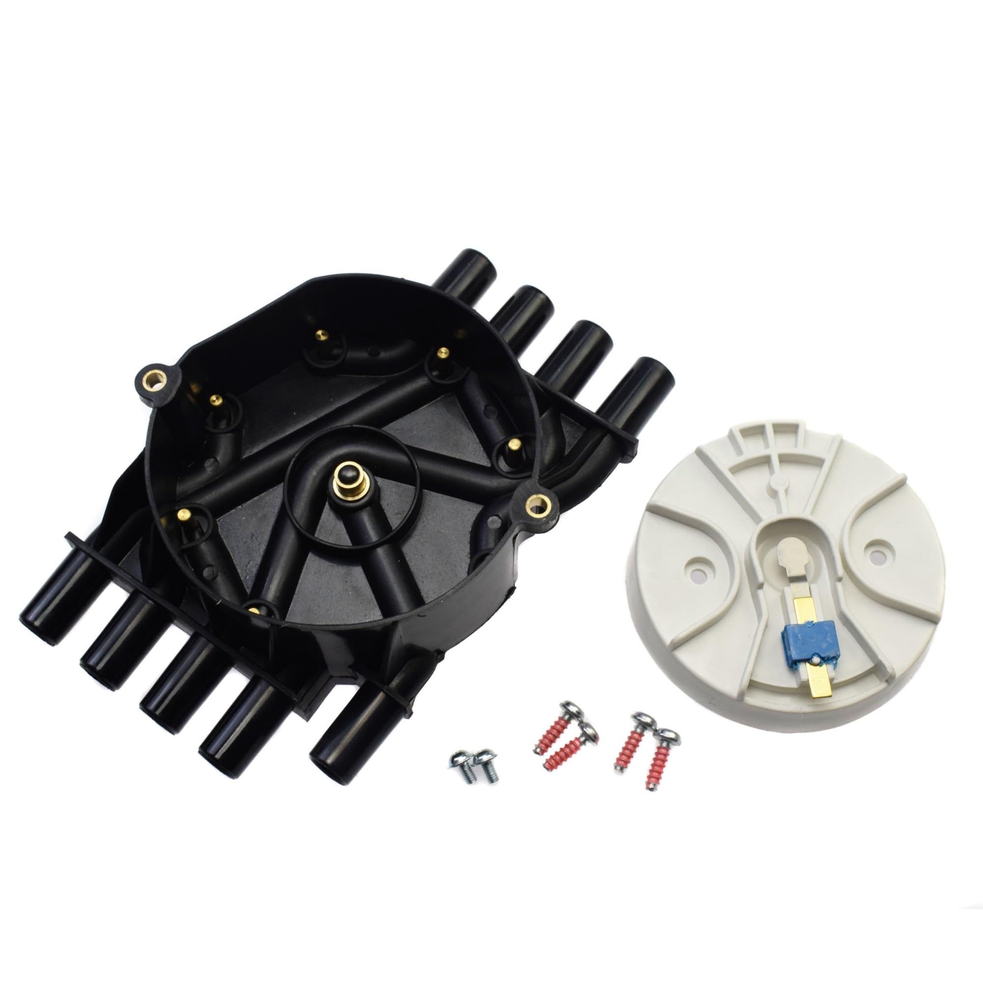 Distributor Misura per Volvo Mercruiser Penta 350 Mag 5.0L 5.7L MX 6.2L MPI Tappo Distributore Rotore 8M0061335 8M0060495 Distributore di accensione