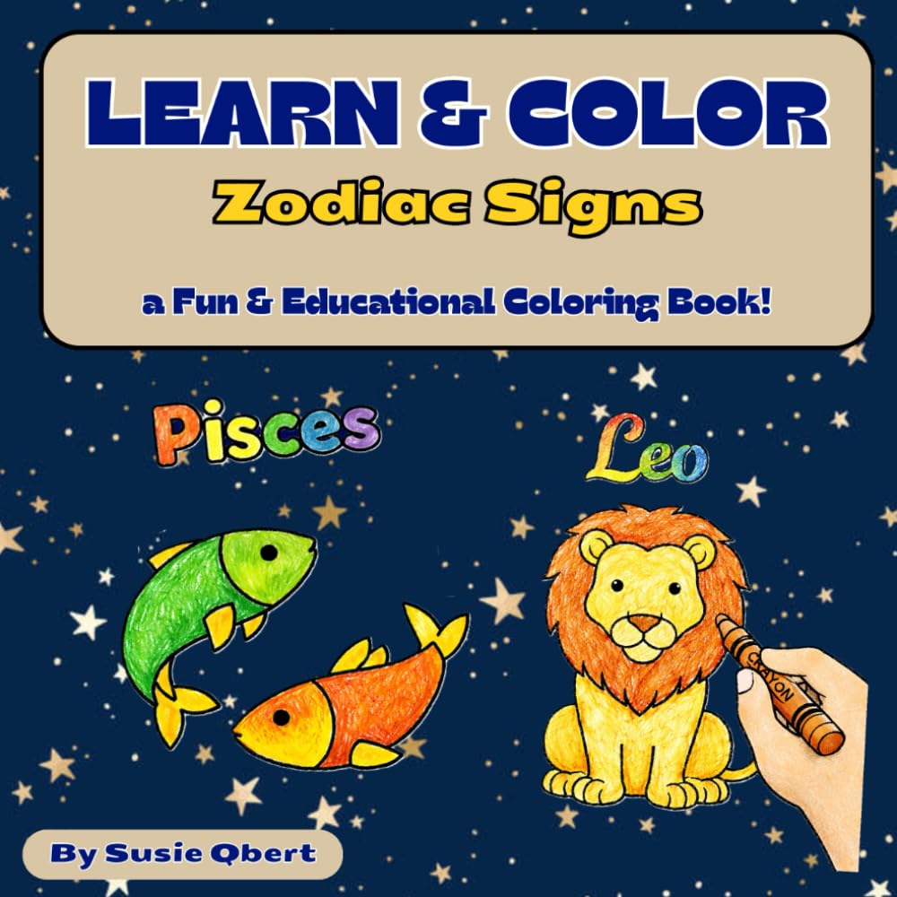 Learn & Color - Zodiac Signs