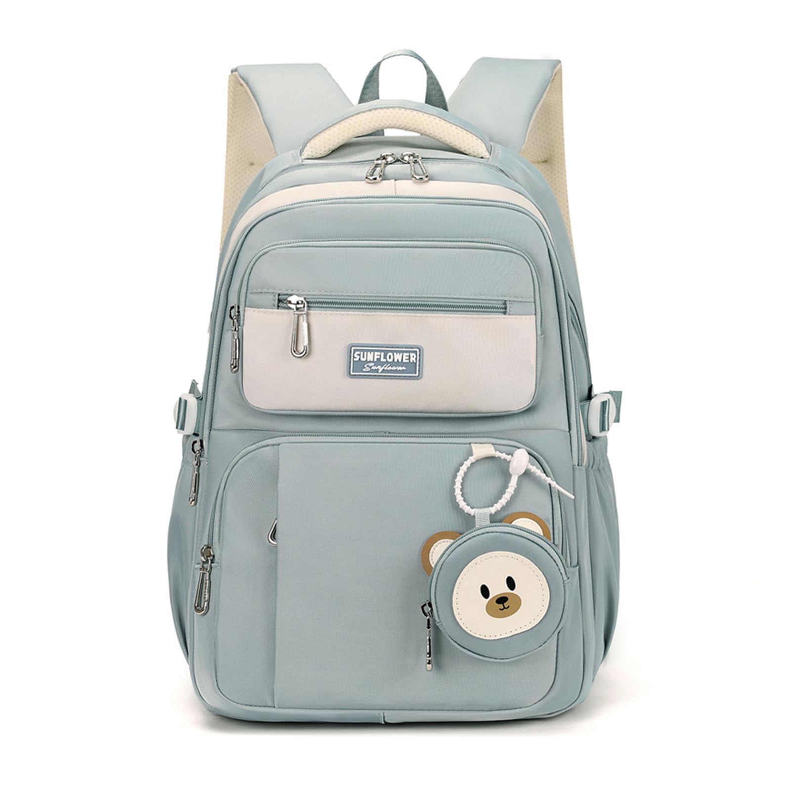 FANDARE Mochilas infantiles Mochila Escolar para Niños y Niñas Mochilas tipo casual Bolsas escolares con monedero Estudiante Universitario Adolescentes marcha Mujeres Hombre Bolsos mochila