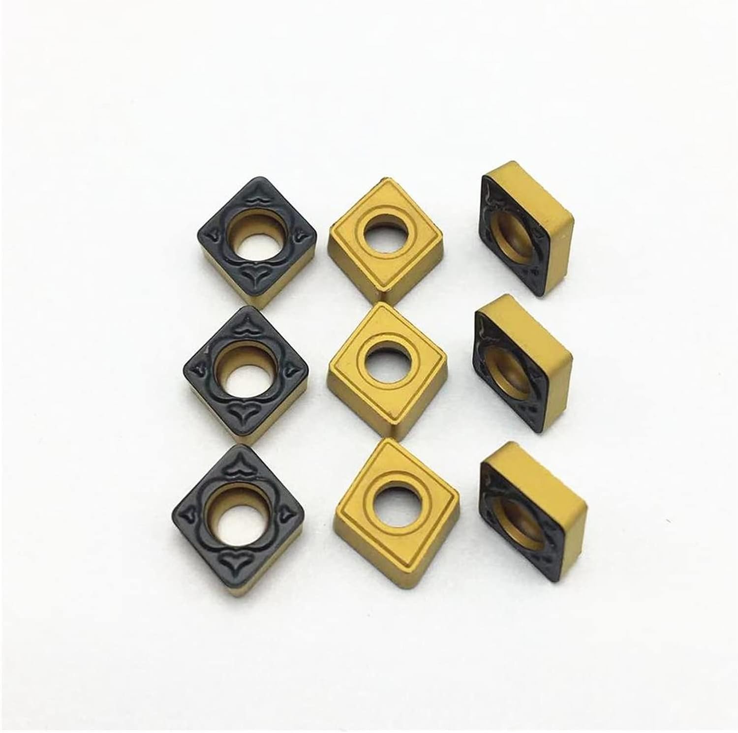 Carbide Milling Cutter CCMT060204 PM 4225 CCMT060208 PM 4225 Carbide Inserts, Internal Turning Tools, Turning Inserts, CNC Milling Cutters (Angle : CCMT060204 PM 4225, Shank Diameter : 10PCS(1box))