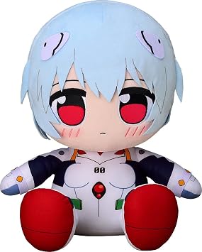 Evangelions New Movie Version Broken Ayanami Rei Kipan Large 15.7 inches 40 cm Plush Toy