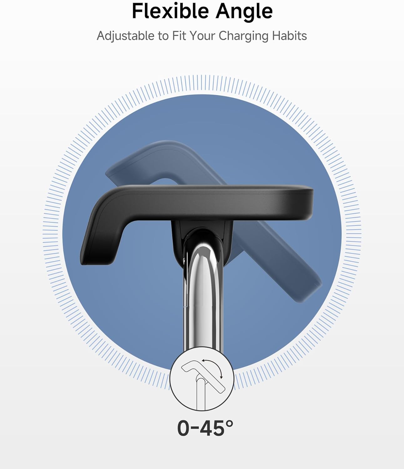 SwanScout Charger Stand for Samsung Galaxy Watch 8/8 Classic/Ultra (2025)/7/Ultra/FE/6/6 Classic/5/5 Pro/4/3/Active 2/Active, SwanScout 505S - Image 4